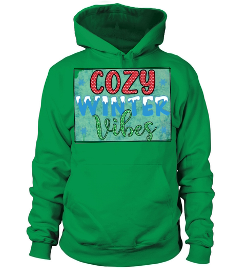 Cozy winter vibes wintertime 2021 fashion and gift Women's Hoodie