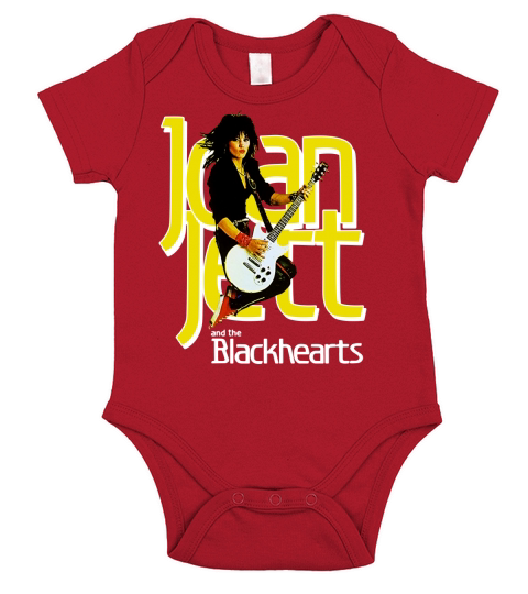 Joan Jett Tshirt Short Sleeve Baby One-Piece