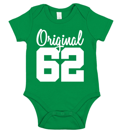 60th birthday Outfit Women Men Original Vintage 1962 Short Sleeve Baby One-Piece