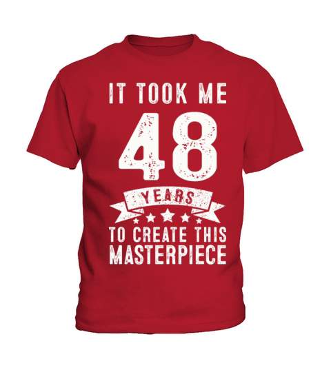 Funny 48 Years Old 1973 T Shirt 48th Birthday Gift Kids T-Shirt