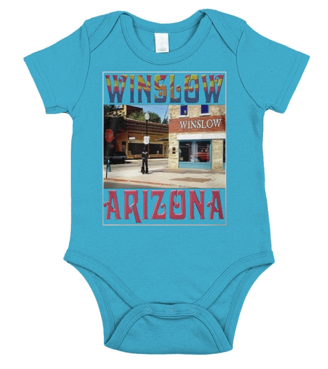 Winslow-Arizona Short Sleeve Baby One-Piece