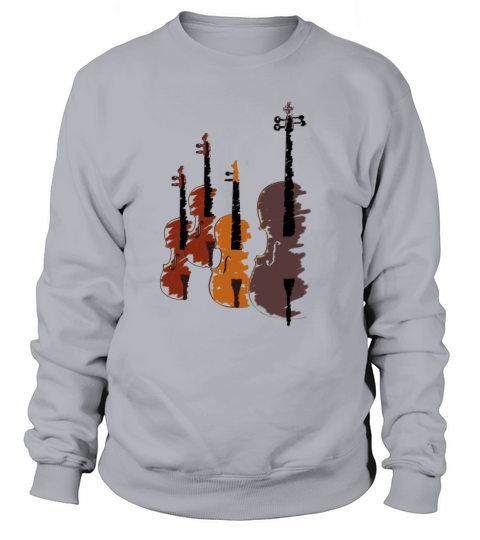 Quartet of bowed string instruments Women's Sweatshirt