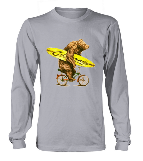 California bicycle for surfers Women's Long Sleeve