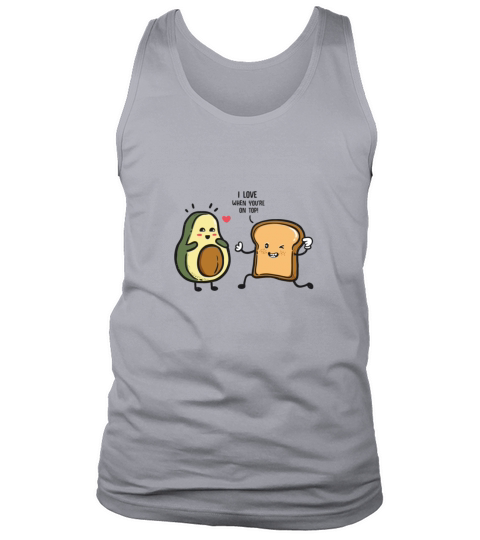 Avocado Toast wedding Couples Men's Tank Top