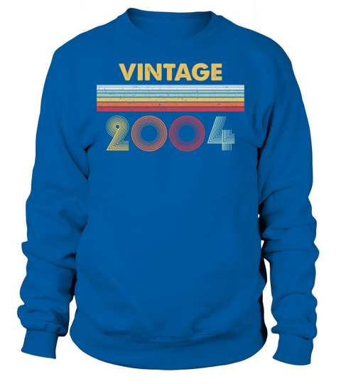 Vintage 2004 Funny 16 Years Old Boys and Girls 16t Men's Sweatshirt