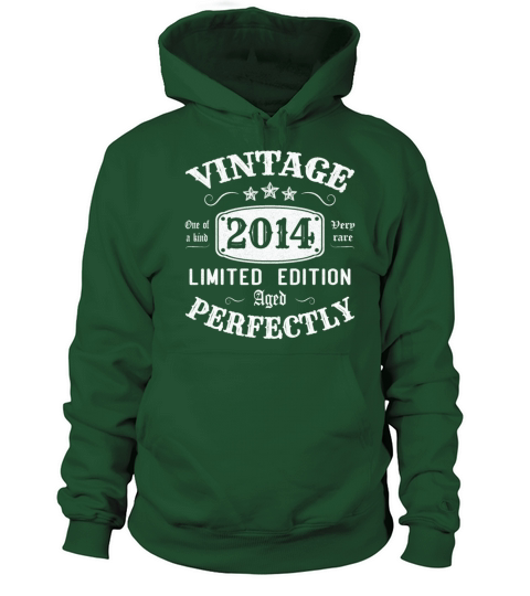 Vintage 2014 Limited Edition Aged Perfectly Women's Hoodie