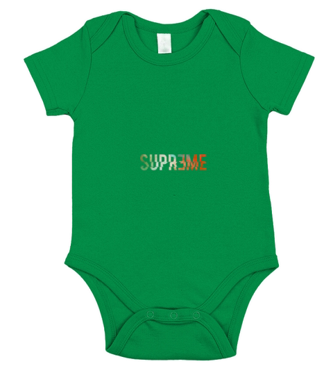 Supreme HYPEBEAST Short Sleeve Baby One-Piece