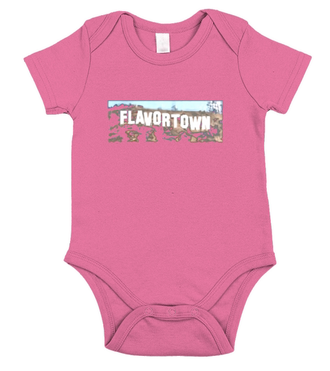 Flavortown Hollywood Shirt Short Sleeve Baby One-Piece
