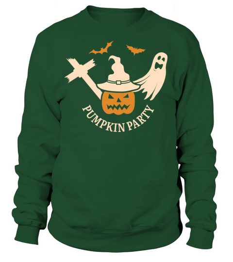 Pumpkin Party of Ghost Women's Sweatshirt