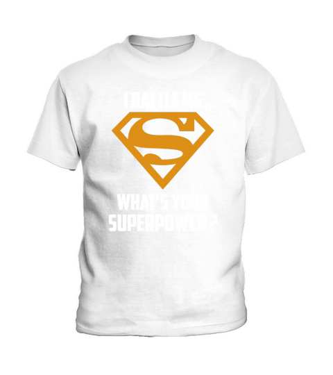 I BATTLE MS- Whats Your Superpower T-Shirt Kids T-Shirt