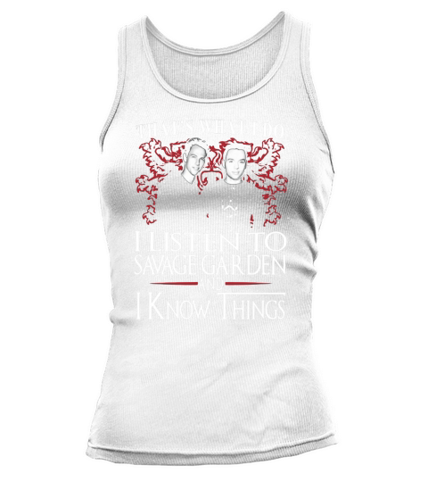 Savage Garden I KNOW THINGS Tank top Woman