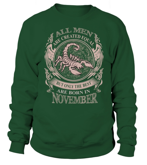 Men the best are born in November Men's Sweatshirt