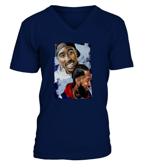 nipsey hussle V-Neck T-shirt