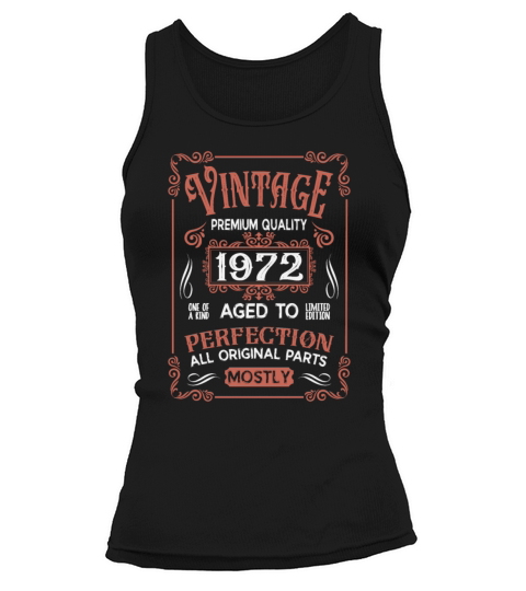 Birthday 1972 Vintage Women's Tank Top