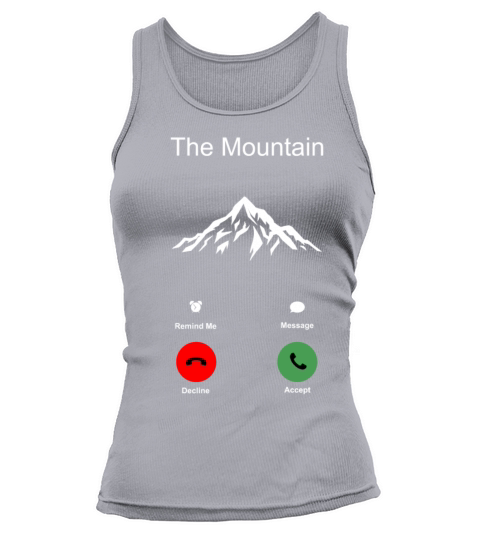 Mountain T-Shirt Present Birthday Gift Idea Funny Women's Tank Top