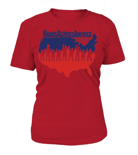 Hands Across America 1986 Women's T-Shirt