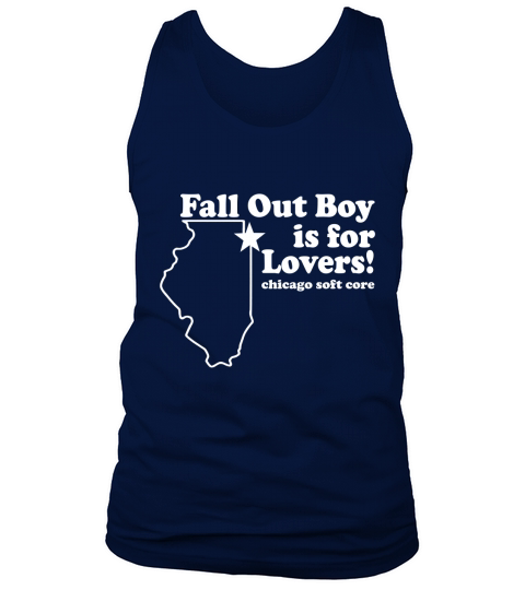 Fall Out Boy Is For Lovers Chicago Funny Tank Top Unisex