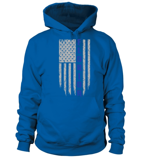florida thin blue line country florida Women's Hoodie