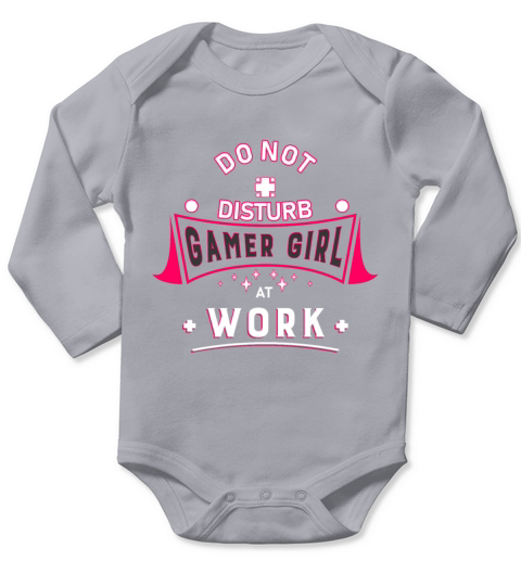 Gamer Girl Long Sleeve Baby One-Piece
