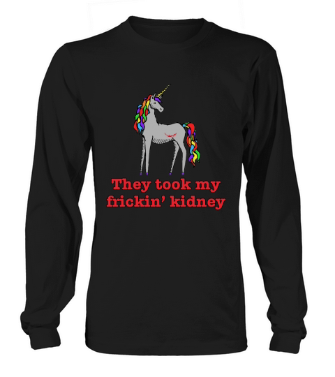 Charlie Unicorn They Took My Frickin Long sleeved Unisex