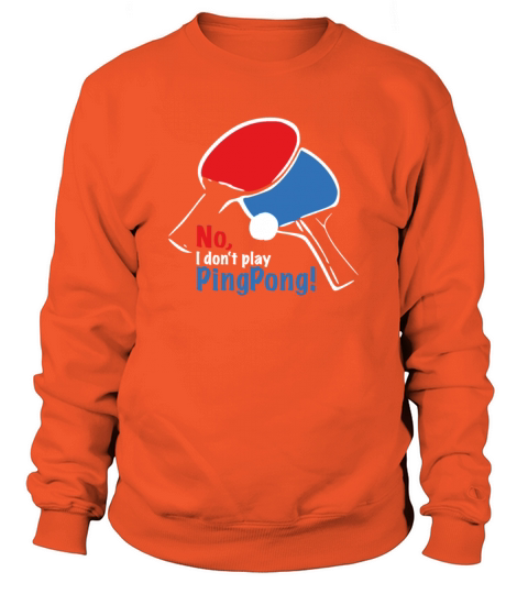 table tennis Women's Sweatshirt