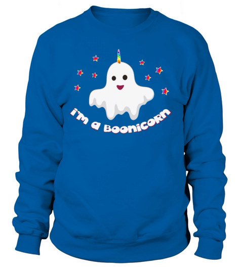 Funny Halloween Ghost Im a boonicorn Women's Sweatshirt