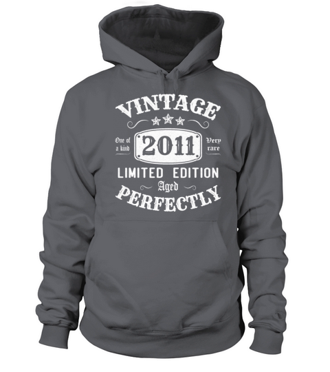 Vintage 2011 Limited Edition Aged Perfectly Women's Hoodie