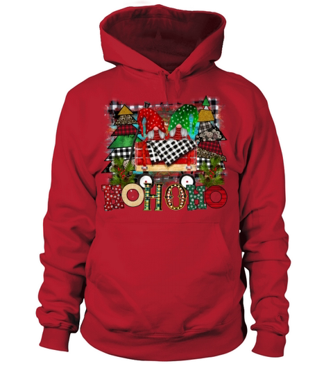 Christmas Charming Wagon Women's Hoodie