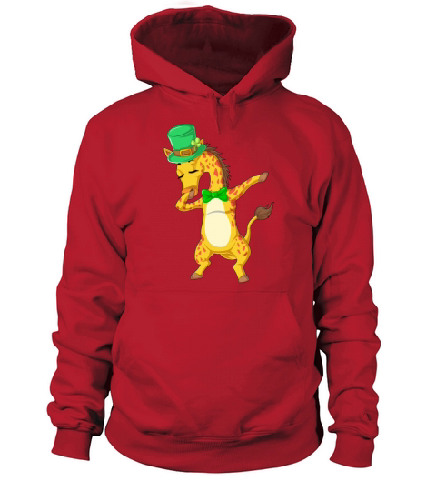 dabbing giraffe st patricks day Women's Hoodie