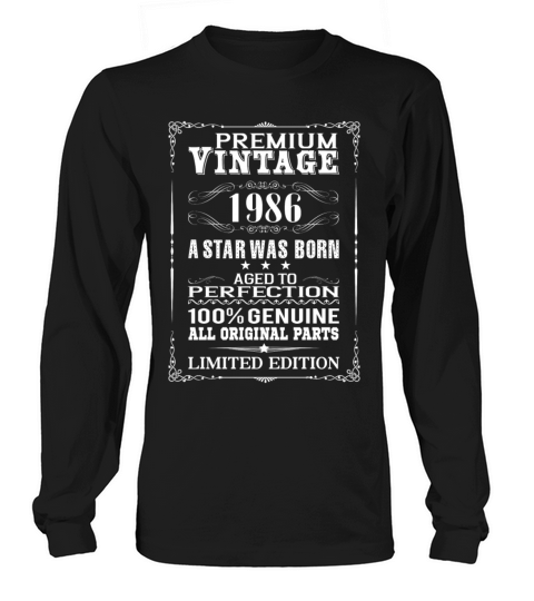PREMIUM VINTAGE 1986 Men's Long Sleeve