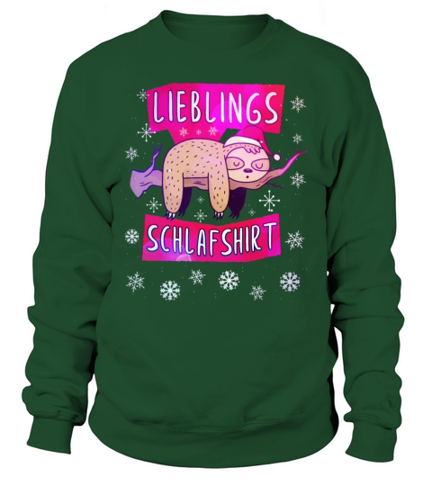 Cool sleep shirt Funny sloth gift Women's Sweatshirt