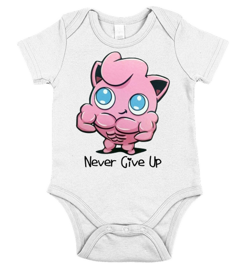 jigglypuff Fitness Shirt Short Sleeve Baby One-Piece
