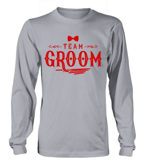 Groom Party Team Groom Women's Long Sleeve