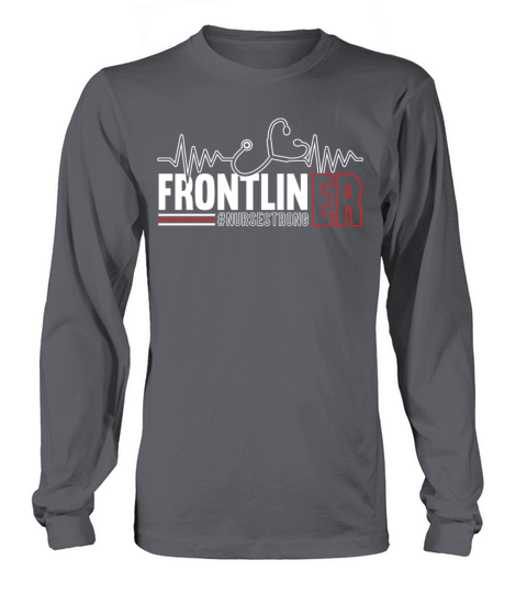 Frontliner ER Nurse Medical Registered Nursing Men's Long Sleeve