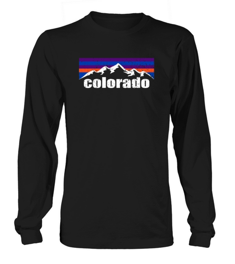 Colorado Berg Americas most mountainous state Men's Long Sleeve