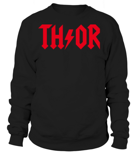 Thor Rock Music Viking Nordmann God lightning Women's Sweatshirt