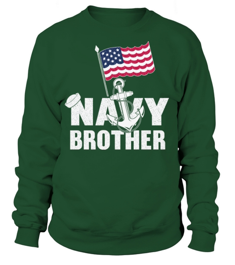 Navy Brother Flag Women's Sweatshirt