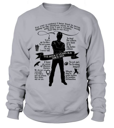 Damon Salvatore Quote Tee Women's Sweatshirt