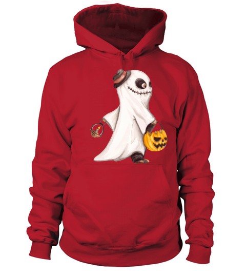 Ghost with pumpkin and candle Women's Hoodie