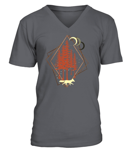 One Red Fox Men's V-Neck T-shirt