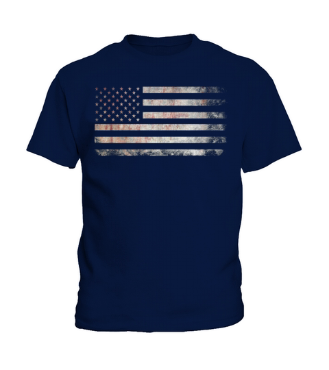 Vintage USA Flag Kids T-Shirt