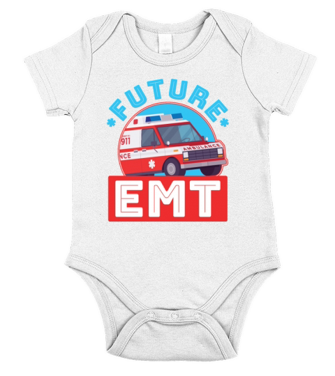 Future EMT Short Sleeve Baby One-Piece
