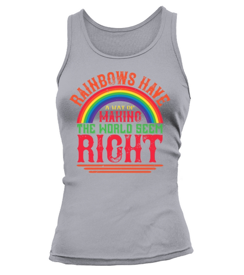 Rainbow - Color And Sunshine - 20 Women's Tank Top