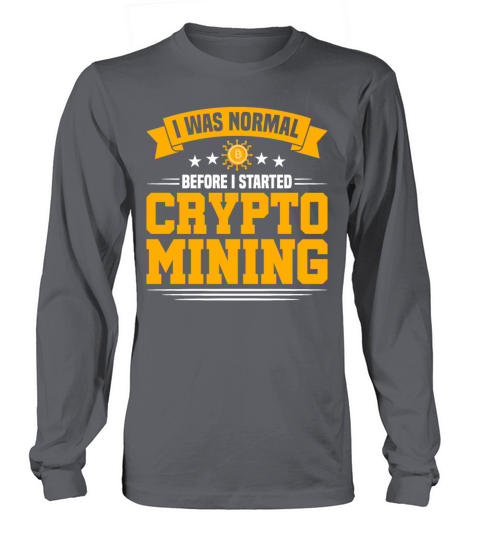 Miner Cryptocurrency Crypto Mining gift Women's Long Sleeve