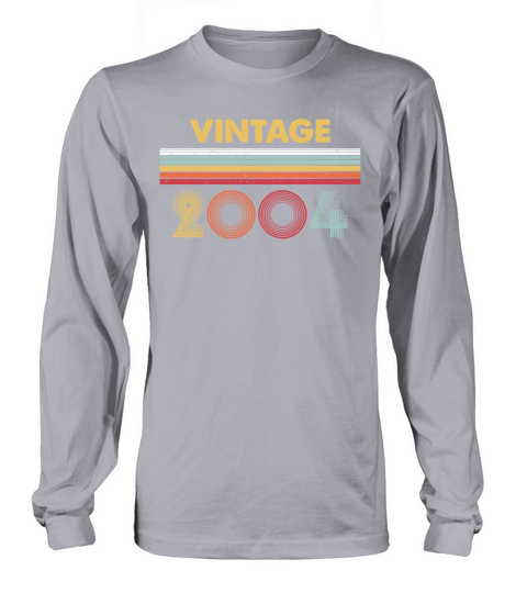 Vintage 2004 Funny 16 Years Old Boys and Girls 16t Women's Long Sleeve