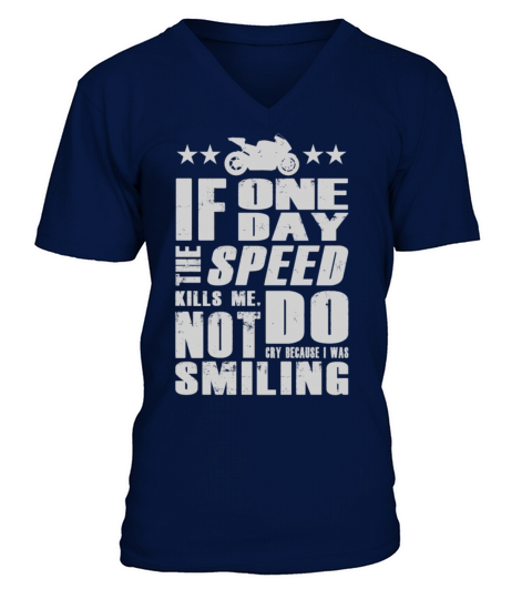 Paul Walker quote - If one day speed kills me Men's V-Neck T-shirt