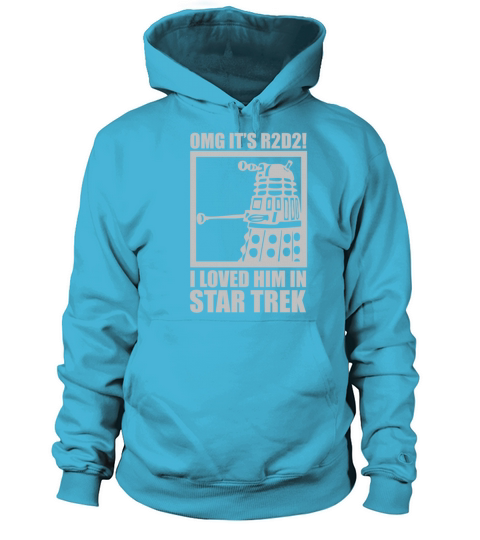 R2D2 Dalek Star Wars Dr Who Trek Women's Hoodie