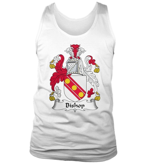 Bishop Family Crest Tank Top Unisex