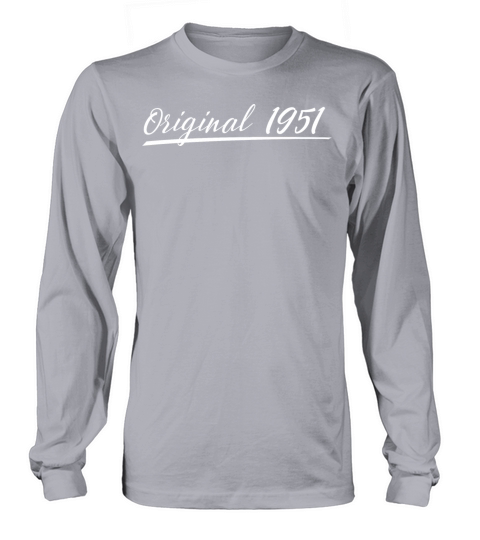 Vintage 1951 70th Birthday Est 1951 Men's Long Sleeve