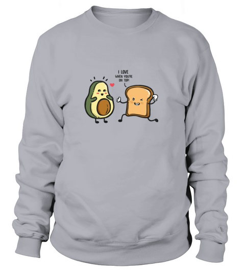 Avocado Toast wedding Couples Women's Sweatshirt